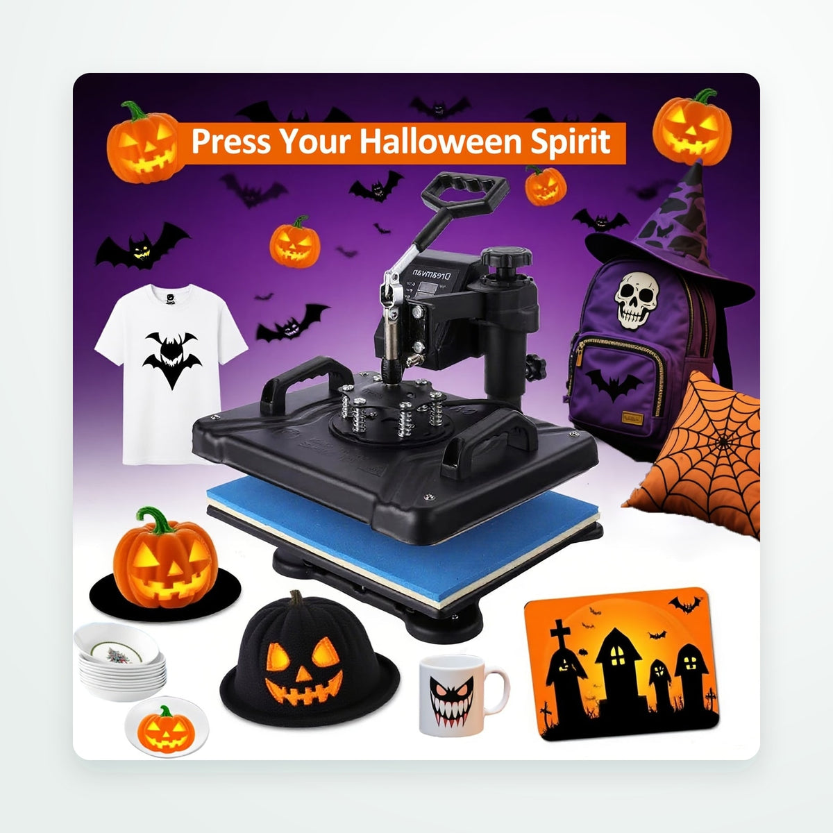 Heat Press & Sublimation collection at Verlmont