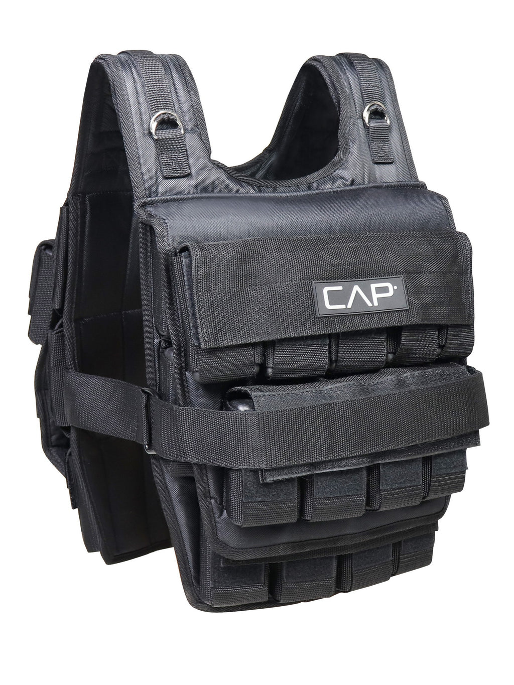 100LB Adjustable Weighted Vest for Strength Training, Workout and Running, Body Weight Vest for Men and Women, Weighted Jacket, Removable Weight Included, Regular Length