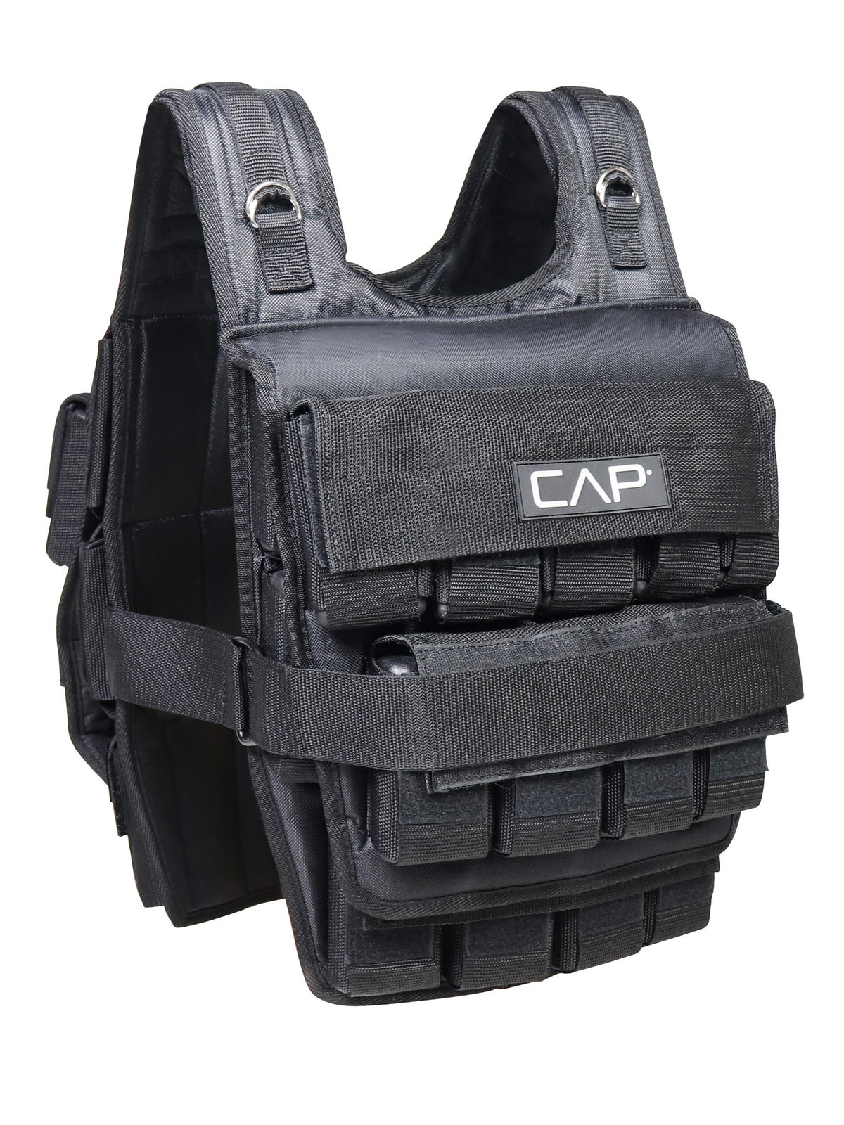 100LB Adjustable Weighted Vest for Strength Training, Workout and Running, Body Weight Vest for Men and Women, Weighted Jacket, Removable Weight Included, Regular Length