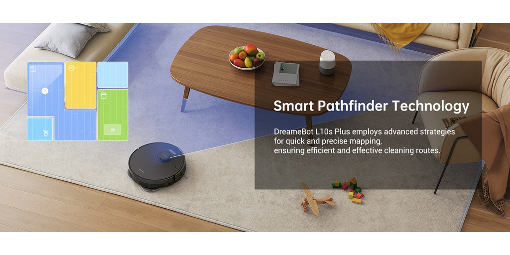Refurbished DREAME L20 Ultra Robot Vacuum And Mop With Mop-Extend, Auto Mop Removal & Raising, Washing And Drying, 7000Pa Suction, Self-Emptying, Self-Refilling, AI Obstacle Avoidance