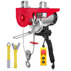 VEVOR 880lbs Electric Hoist with 14 FT Wired Remote Control, Electric Hoist 120 Volt with 20-40 FT Lifting Height for Garage Warehouse Factory