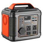 SBAOH 300W Portable Power Station 296Wh 80000mAh Solar Generator W/ 100W PD Fast Charging, 13 Outlets, Digital Display, Lithium-ion Battery for Outdoor Solar Lights, Camping Tents, Emergency Outdoor Home Use, CPAP, Gifts, 60W Solar Panel Is Optional