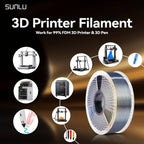 SUNLU PLA Plus Filament, Dual Color Gradient, High Toughness, Shiny Texture, 1.75mm Diameter, Low Shrinkage, Dimensional Accuracy +/- 0.02mm, Smooth Surface Plastic Materia, 22.05LB 10Colors