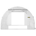 Walk-In Tunnel Greenhouse 20 x 10 x 7 ft by VEVOR — Reinforced Galvanized Structure for Plant Protection