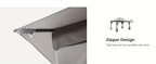Outdoor Gazebo 10x13 ft by KAMEROUT with Double Roof and Mesh Privacy Screens for Backyard Gatherings