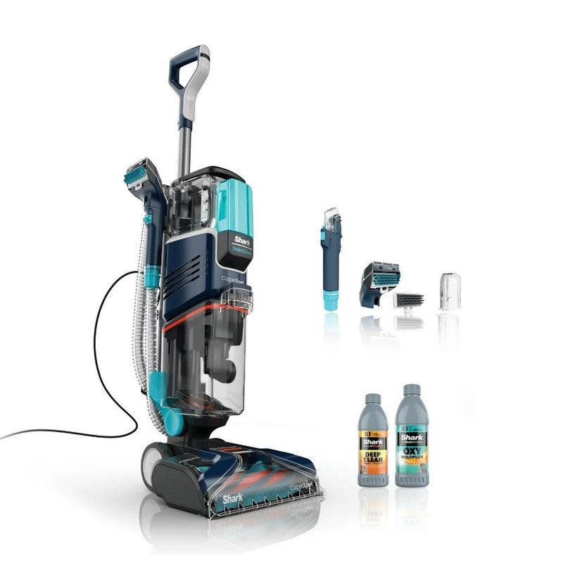 Shark R-EX200 CarpetXpert Deep Cleaner for Carpet, Rugs & Upholstery with StainStriker, Navy - Certified Refurbished
