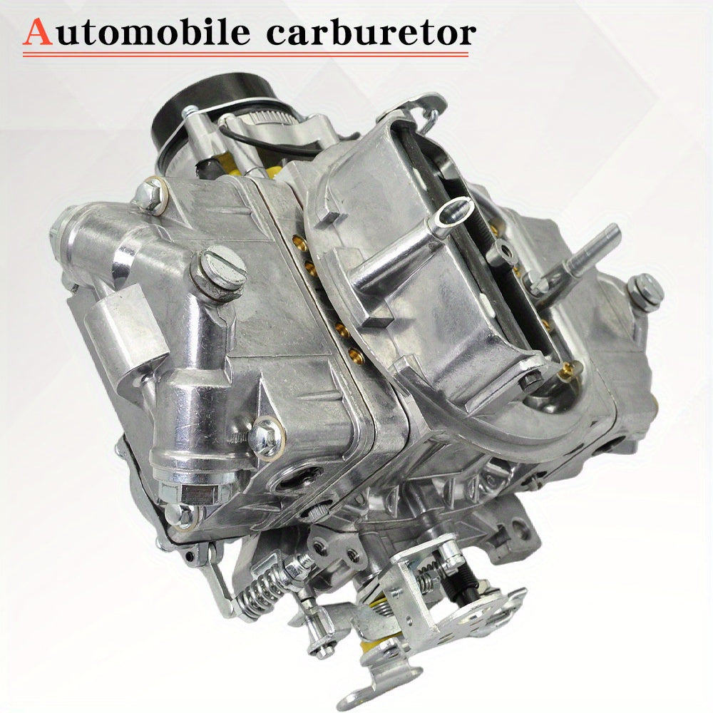 New 4-Barrel 650 CFM Brawler Double-Pumper Carburetor Electric Choke BR-67255 (With Cleaning Brush)