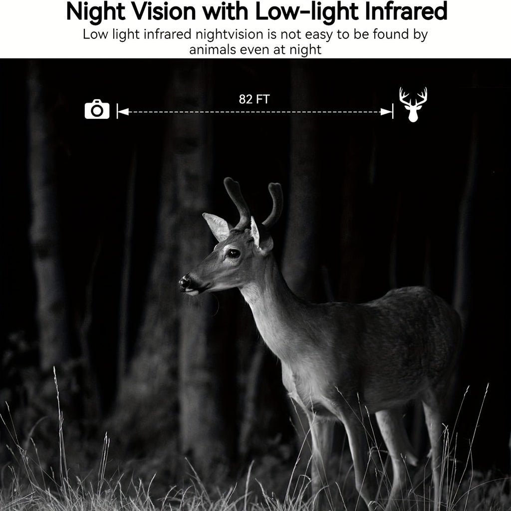 [4K Live Streaming] 4G LTE Cellular Trail Cameras With 4K Live Streaming, 3rd Generation Cellular Trail Camera With Live Streaming, Solar Powered Game Camera, Includes SIM Card, Remote App Access, Video Playback, Motion Activation And 0.2 Second Trigger T