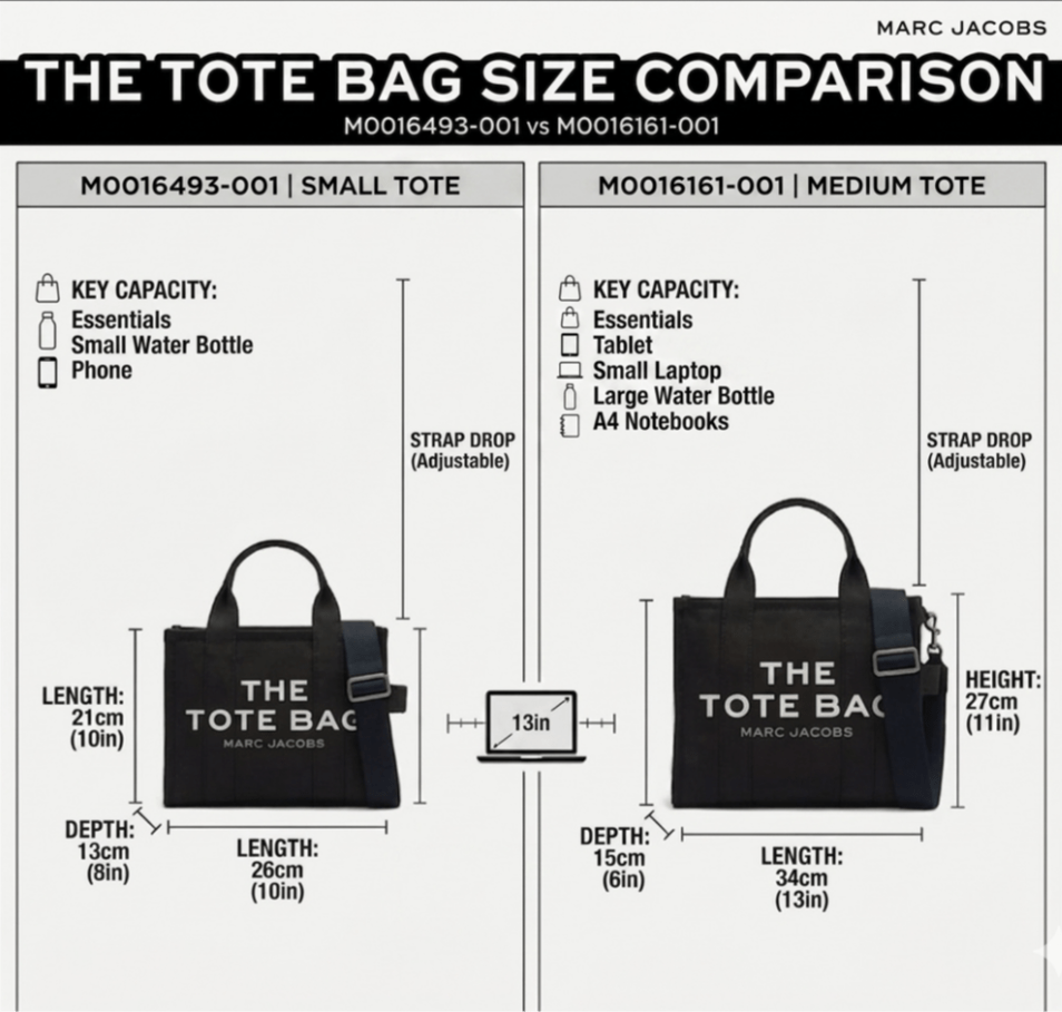 MARC JACOBS - Women The Medium Tote Bag M0016161 M0016161-001