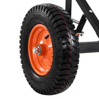 VEVOR 1200lbs Trailer Dolly 18 and 22 in Adjustable Height 2 in Ball 15.2 in Tires