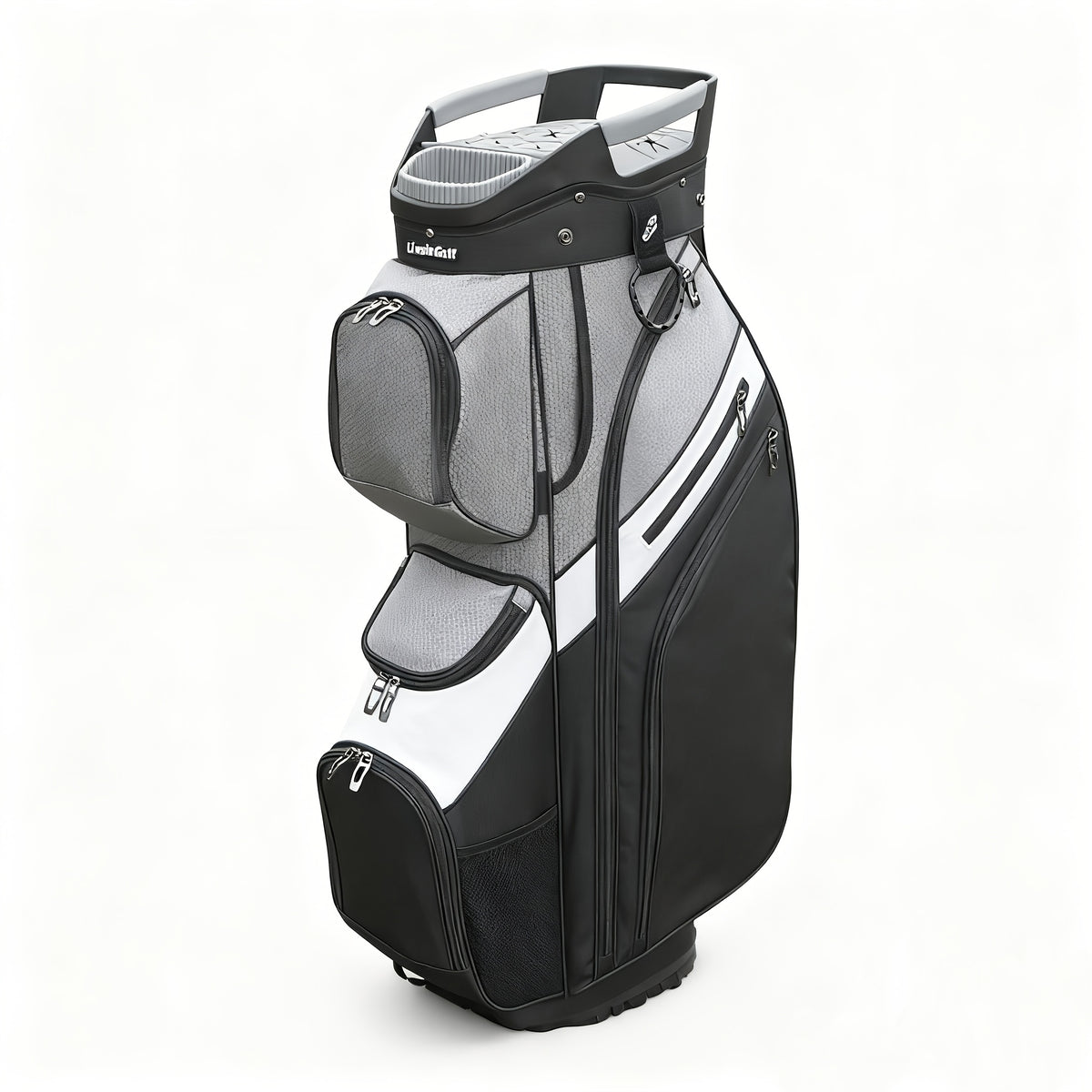 LivsinGolf 15-way Golf Cart Bag with Locking Club Dividers