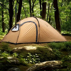 Campravox Hot Tent for Camping with Chimney, a Portable Backpacking Tent Featuring an Inner Tent And Stove Jack, Suitable for 1-2 People for Outdoor Hiking And Hunting