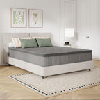 SweetNight 6/8/10/12/14 inch Memory Foam Hybrid Mattress With Pocket Springs, Twin Xl, Full, Queen, King, Sizes In A Box, Medium Firm, Mattresses For Support Comfort, Fiberglass-Free