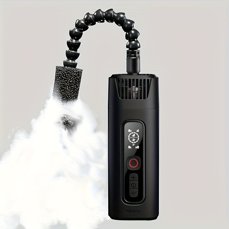 ULANZI FM01 Handheld Haze Machine with Compatible for Photo Effects - Manual Trigger Fog System, Refillable Tank & Portable Mist Generator Suitable for Indoor Parties, Studio Effects, Stage, Smoke for Photoshoots