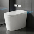 [Smart Toilet] Smart Toilet with Built-in Feminine Wash Function — Features Seat Heating and Night Light, Supports Warm Water Bidet and Warm Air Drying; Modern Tankless 1pc Design, Equipped with Soft-close Lid, Foot-operated Sensor, and Automatic Lid/seat