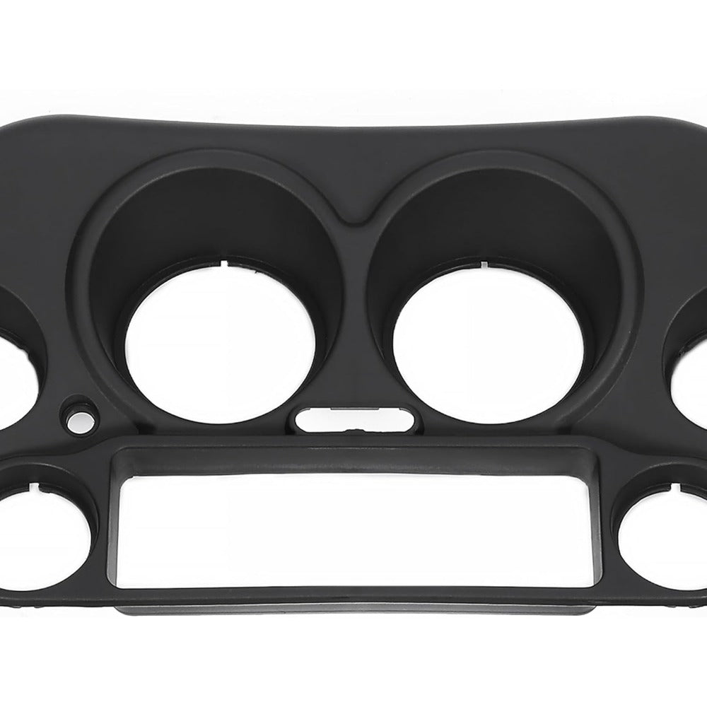 Front Inner Outer Fairing Compatible with 1996-2013 Davidson Touring Street Glide Electra Glide Models Black (Plastic)