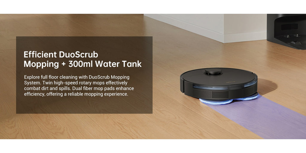Refurbished DREAME L20 Ultra Robot Vacuum And Mop With Mop-Extend, Auto Mop Removal & Raising, Washing And Drying, 7000Pa Suction, Self-Emptying, Self-Refilling, AI Obstacle Avoidance