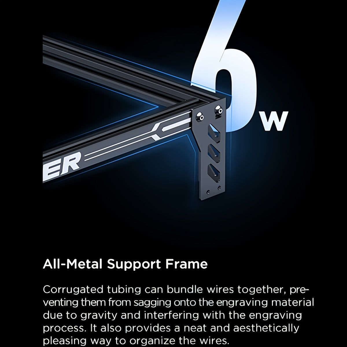 ACMER Laser Engraving Machine, 380x370mm Large Engraving Area, Supports Mobile APP Control, Compatible with Lightburn/LaserGRBL Systems, POM Pulley for Noise Reduction, Can Engrave Wood,, Non-reflective Coatings, Etc., a Practical Engraving Tool