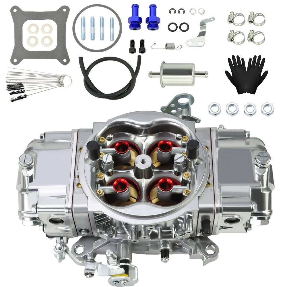 Carb Fuel for Holley Quick BR-67199 650CFM Race Carburetor Double Pumper Replace Motocycle