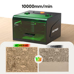 ACMER K1 Laser Engraver: A 2500mW Desktop Laser Engraving Machine With A 150×150mm Working Area And A 0.08mm Fine Engraving Spot. This Compact Laser Cutter Is Ideal For Wood, Plywood, And Acrylic Materials, Meeting The Needs Of Crafters And Small Bu