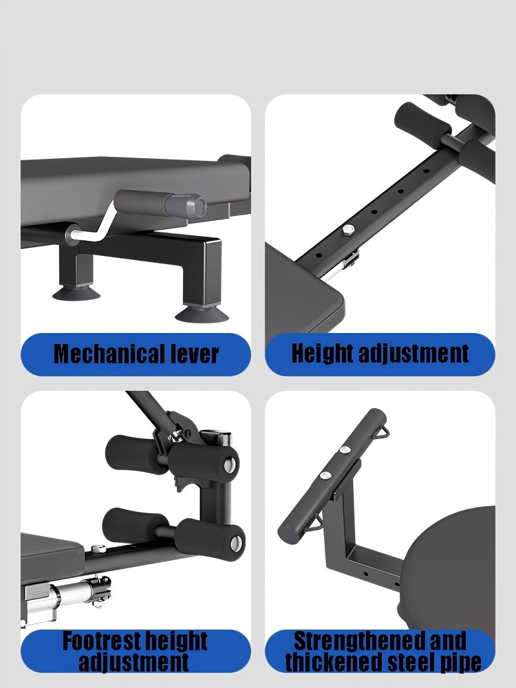 Neck And Back Stretching Table, Multi-Speed Adjustable Cervical And Lumbar Spine Stretching Bench, Portable Home Spinal Extender with Rolling Wheels, Suitable for Home Stretching And Relaxation. Fitness for Adults, Dedicated to Stretching