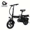 14 Inch Foldable Electric Bicycle,, 330 Pound Load-bearing Capacity, Max Speed Of 19MPH, 48V Lithium Battery, Range Of Approximately 18-28 Miles, Portable Folding Design, Outdoor Cycling Exercise, Urban Commuting Travel, Adult Gifts