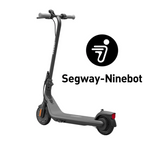 Segway DLX 2 Kids Electric Kick Scooter, 12.4 mph Max Speed, 9.3 Miles Max Range, Ages 6+, Black
