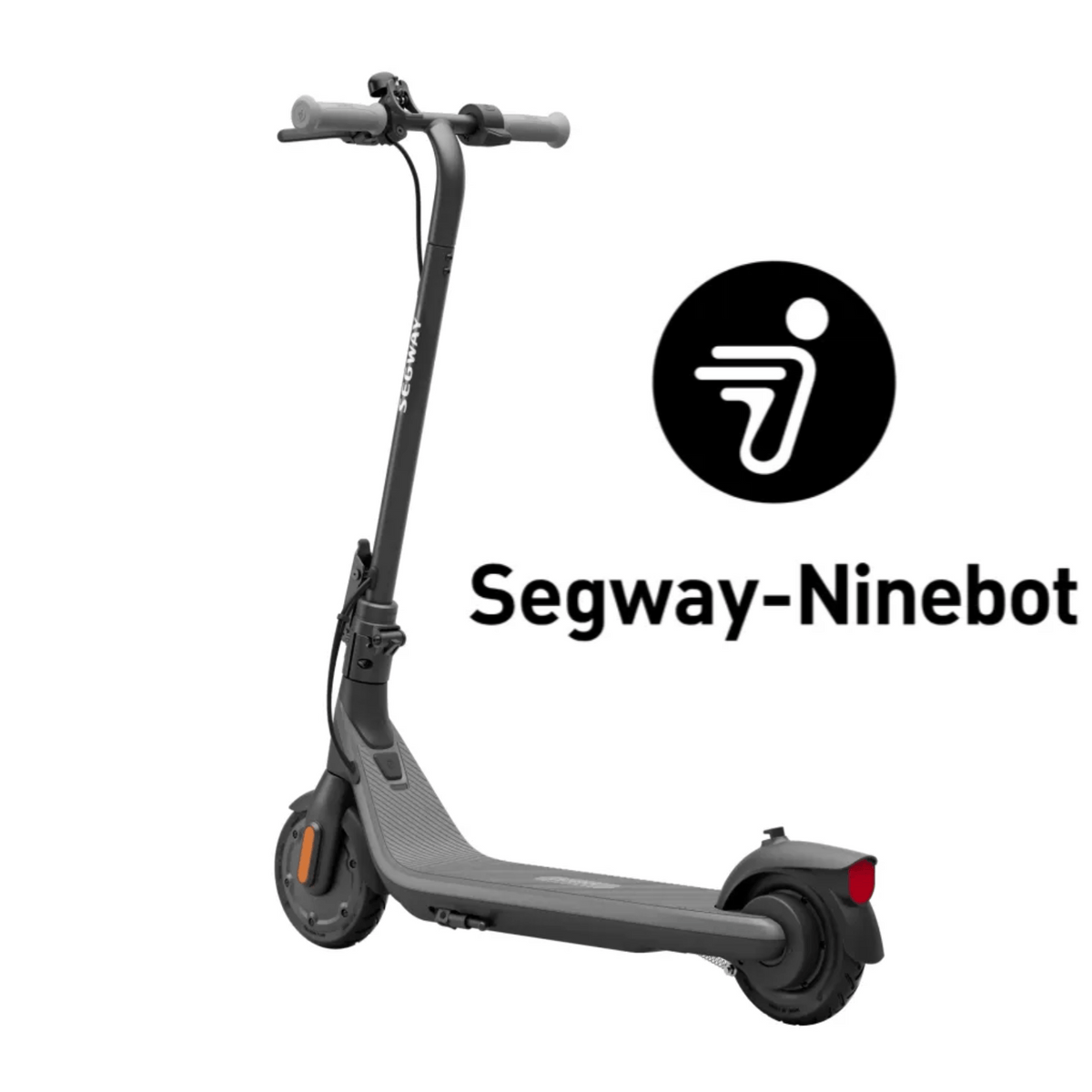 Segway DLX 2 Kids Electric Kick Scooter, 12.4 mph Max Speed, 9.3 Miles Max Range, Ages 6+, Black