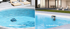 Dreame NEW Z1 Pro Cordless Robotic Pool Cleaner, LiFi Remote Control, 8000 GPH Suction, Waterline Horizontal Cleaning, Auto-Retrieval, Automatic Pool Vacuum for Above & In-Ground Pools, Upgraded Version