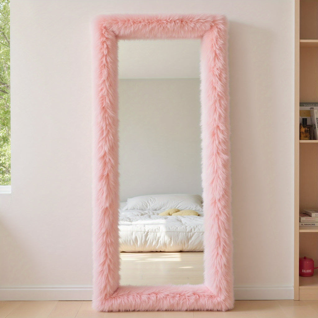 Rectangle 24" x 63"Makeup Mirror, Full Length Mirror, Full Body Dressing Mirror for for Bathroom, Christmas Halloween Decoration Birthday Gifts
