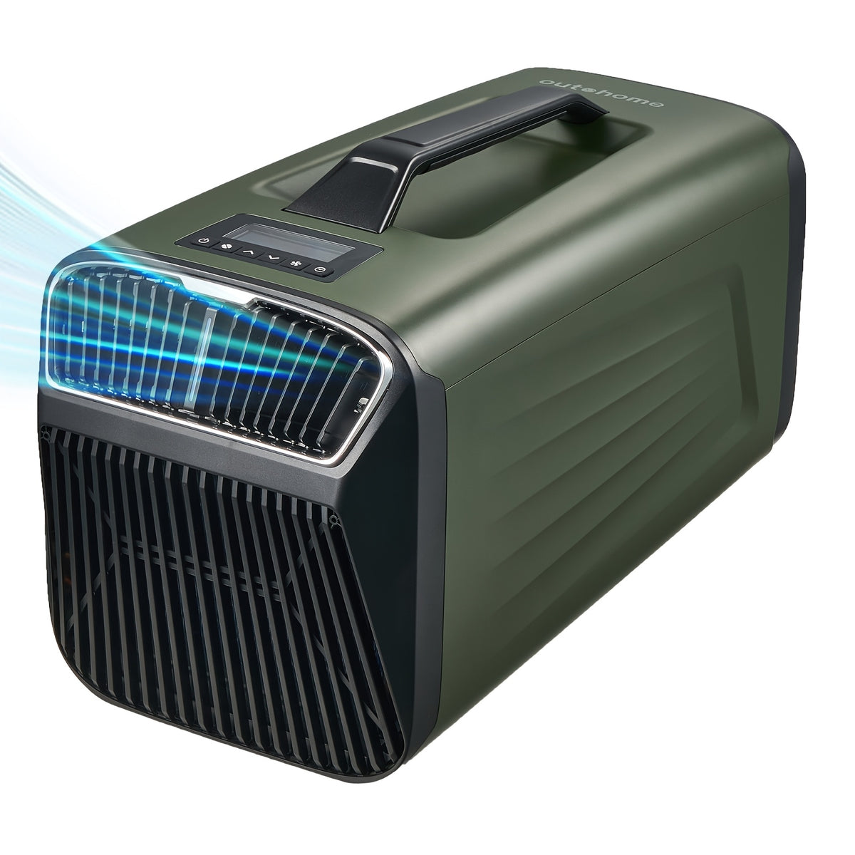 OUTOHOME Portable Air Conditioners for Camping Outdoor Use, 5200BTU Tent Air Conditioner for Picnics, Mini Air Conditioning for Truck, RV, Van Parking Cooling, AC Suitable for Small Indoor Use