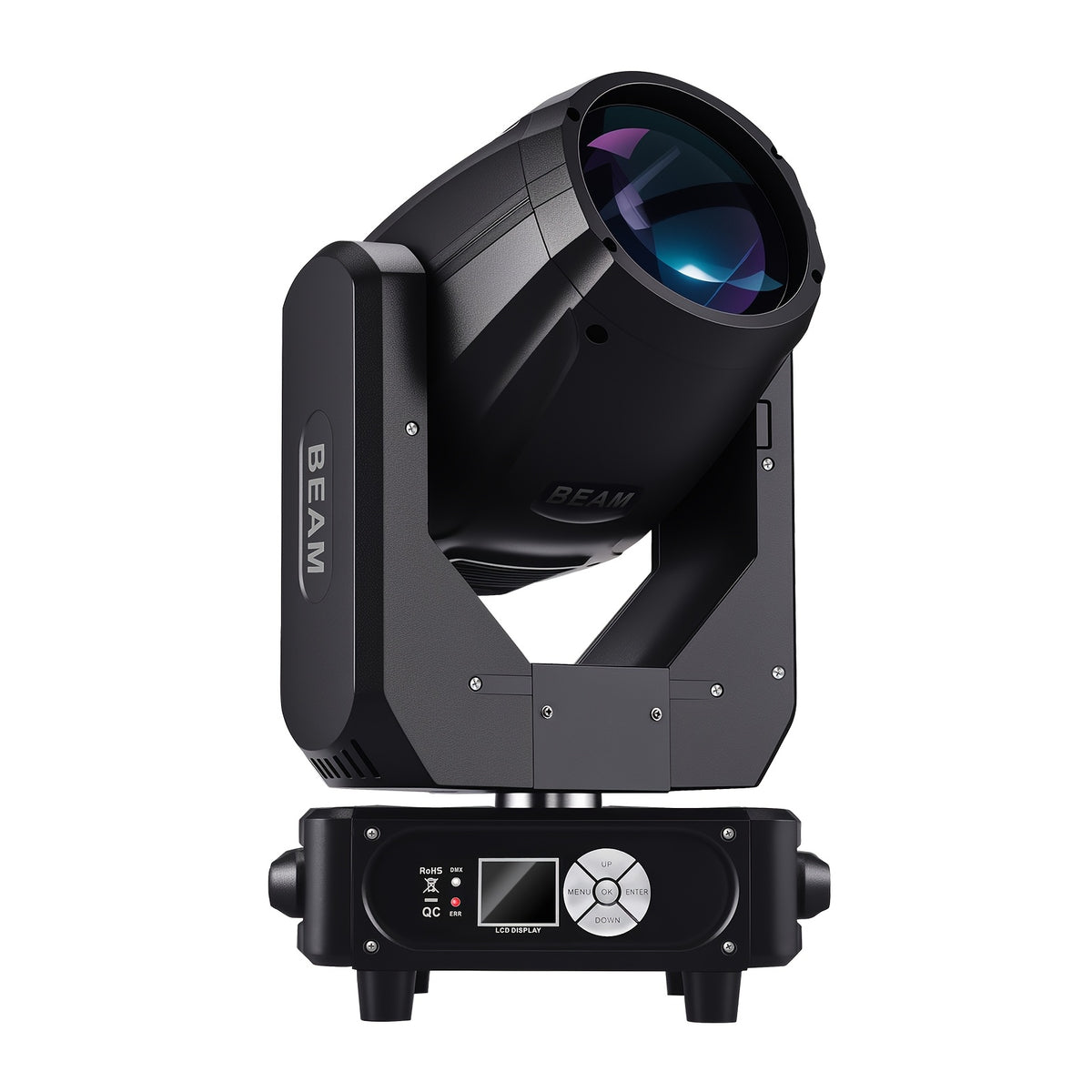 350W Beam Light, Moving Lights, Spot Lighting, Stage Lights- DMX512 Controlled, With 15 Colors And 13 Patterns Voice/sound Activation, Aluminum Shell, Suitable For Wedding Banquets, Parties, Group Events, Concerts, DJ, KTV Bars.