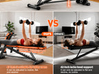 Home Gym Weight Bench, 5-In-1 Adjustable Workout Bench for Abs, Back, Glutes And Core Training, Heavy Duty 1000LBS Capacity
