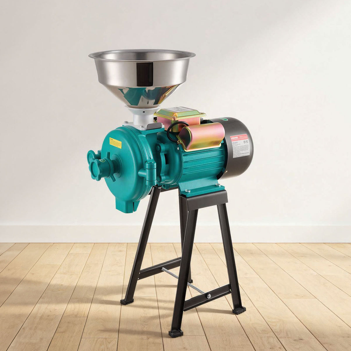 Electric Grain Mill Grinder, 1500W Commercial Spice Pulverizer for Dry Grains, Coffee, Cereals and Pepper