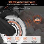 1pc Heavy-Duty Magnetic Bike for Home Gym - Adjustable Magnetic & Belt Drive System, Quiet Indoor Cycling Bike with Magnetic Brakes, Suitable for Home Gyms, Rehabilitation Training, for Home Fitness Equipment, Christmas Gifts