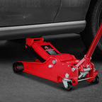 4 Ton Low Profile Hydraulic Trolley Service/Floor Jack, (8000 lbs) Capacity, Lifting Range 4.5"-20"