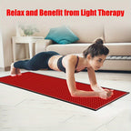 63'' X 23.6'' LED 660Nm Red Light Therapy Mat 850Nm Near Infrared Light Therapy Devices Large Pads for Whole Full Body, Father 'S Day Gift