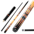 YFEN Carbon Fiber Pool Cue Stick - Professional Billiard Cue with Low Deflection 12.5mm Tip, Pro-Taper Shaft & Canadian Maple Butt, Cue for Competitive Play (//) - Extension Compatible Pool Cues for Pros &