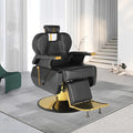 [Hydraulic Recline Chair] Salon Chair Barber Chair Hydraulic Recline Barber Chairs Hair Chair for Barbershop Hair Salon Equipment Styling Chair with Heavy Duty Hydraulic Pump