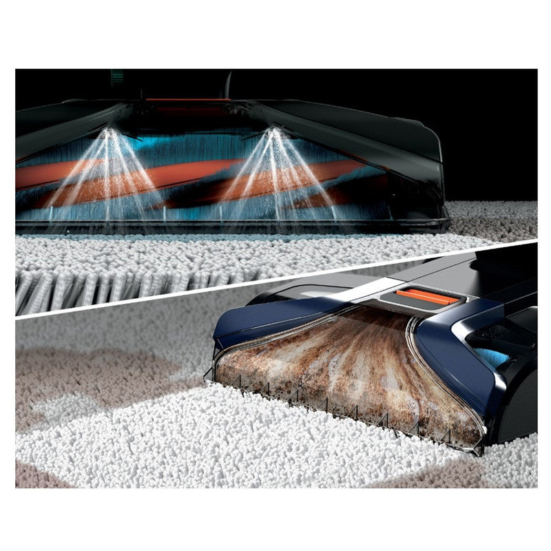 Shark R-EX200 CarpetXpert Deep Cleaner for Carpet, Rugs & Upholstery with StainStriker, Navy - Certified Refurbished