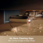 Refurbished DREAME H12 Pro Flexreach Wet Dry Vacuum Cleaner, 0 Tangle Cordless Vacuum Mop All-In-One for Hard Floors, 180° Lie-Flat Floor Cleaner Machine with 194°F Hot Self-Cleaning, 50Mins Runtime