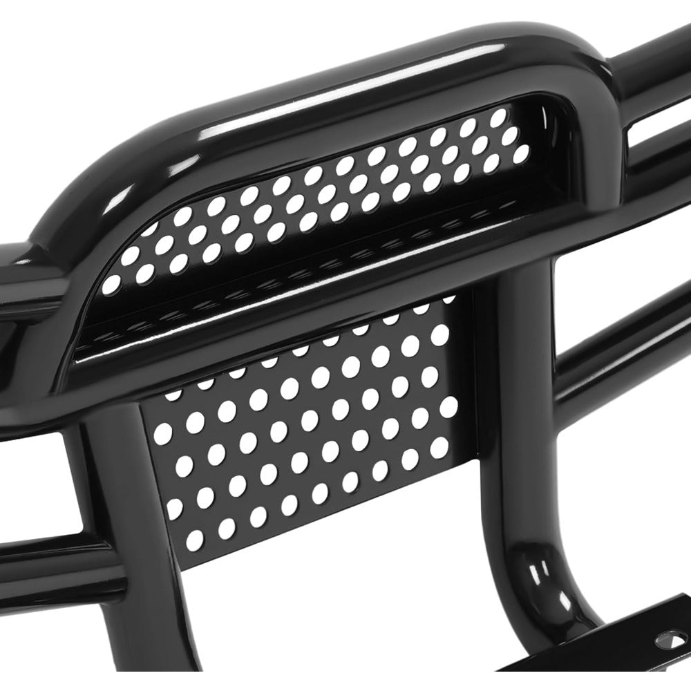 Heavy Duty Powder Coat Steel Brush Guard, Compatible with 2018-UP Club Car Tempo RHOX BMF Golf Cart, Front Bumper Guard