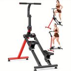 Adjustable Stair Stepper for Home with 3 Workout Modes, Folding Stair Climber with Ski Simulation & Oversized Pedals, 660LBS Capacity Step Machine with Handlebar, 90% Pre-Assembled Fitness Equipment, Without Battery