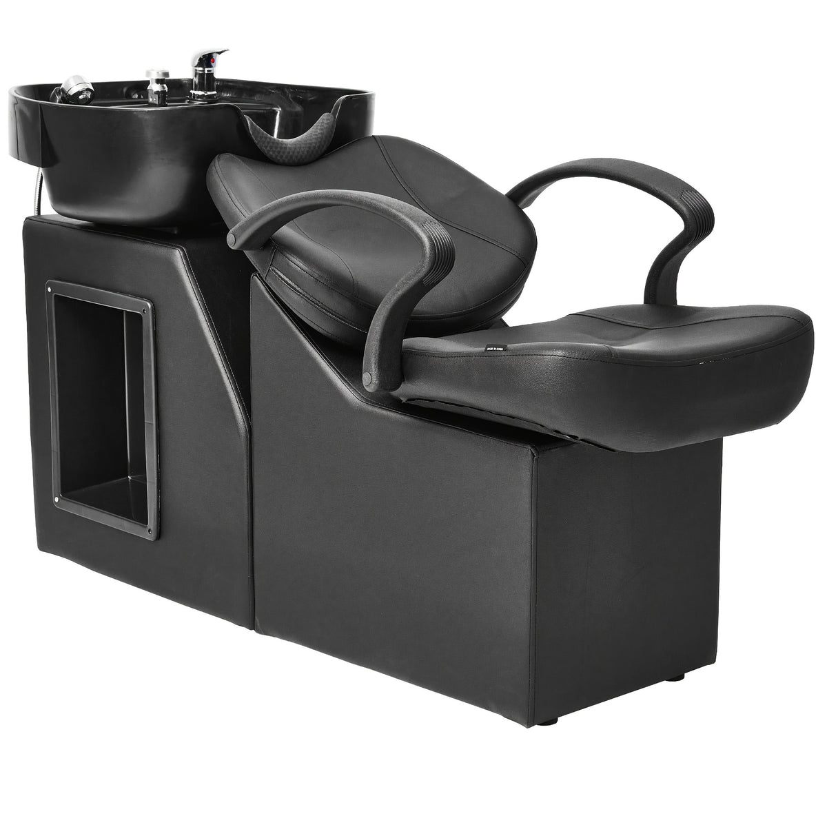 Backwash Barber Chair ABS Plastic Shampoo Bowl Sink Unit Station Spa Salon Equipment