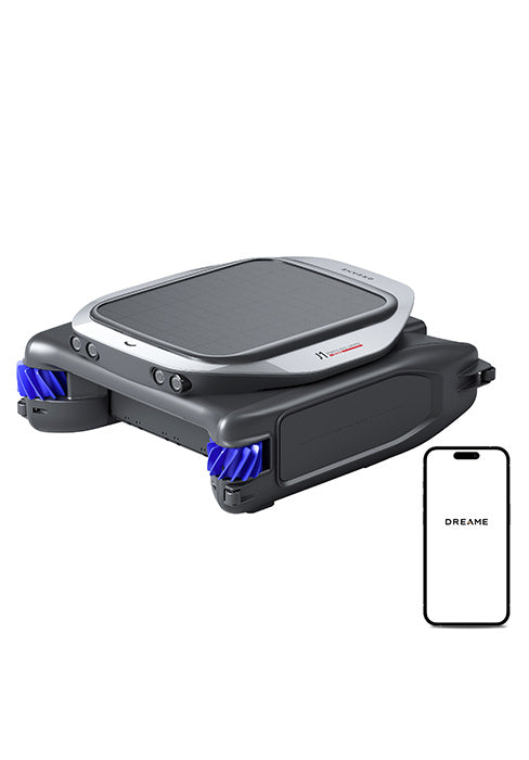 Dreame NEW Z1 Pro Cordless Robotic Pool Cleaner, LiFi Remote Control, 8000 GPH Suction, Waterline Horizontal Cleaning, Auto-Retrieval, Automatic Pool Vacuum for Above & In-Ground Pools, Upgraded Version
