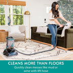 [Carpet Cleaner Machine] Kenmore Carpet Cleaner Machine, Deep Cleaner & Carpet Shampooer, Dual Powered Brushroll, 8ft Hose & Removable Head for Deep Cleaning Rugs, Upholstery & Stairs | 108oz/47oz Dual Tank, 25ft Cord, Lightweight | 2 Attachments