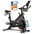 MERACH Exercise Bike Indoor Cycling Bike with 350lbs Weight Capacity & 40 Lbs Flywheel LED Monitor Free APP, Stationary Bike for Cardio Workout, Workout Equipment for Home Gym