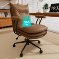 Executive Office Chair — 160° Recline and Footrest for Spacious 400LB Home Office Seating with Casters