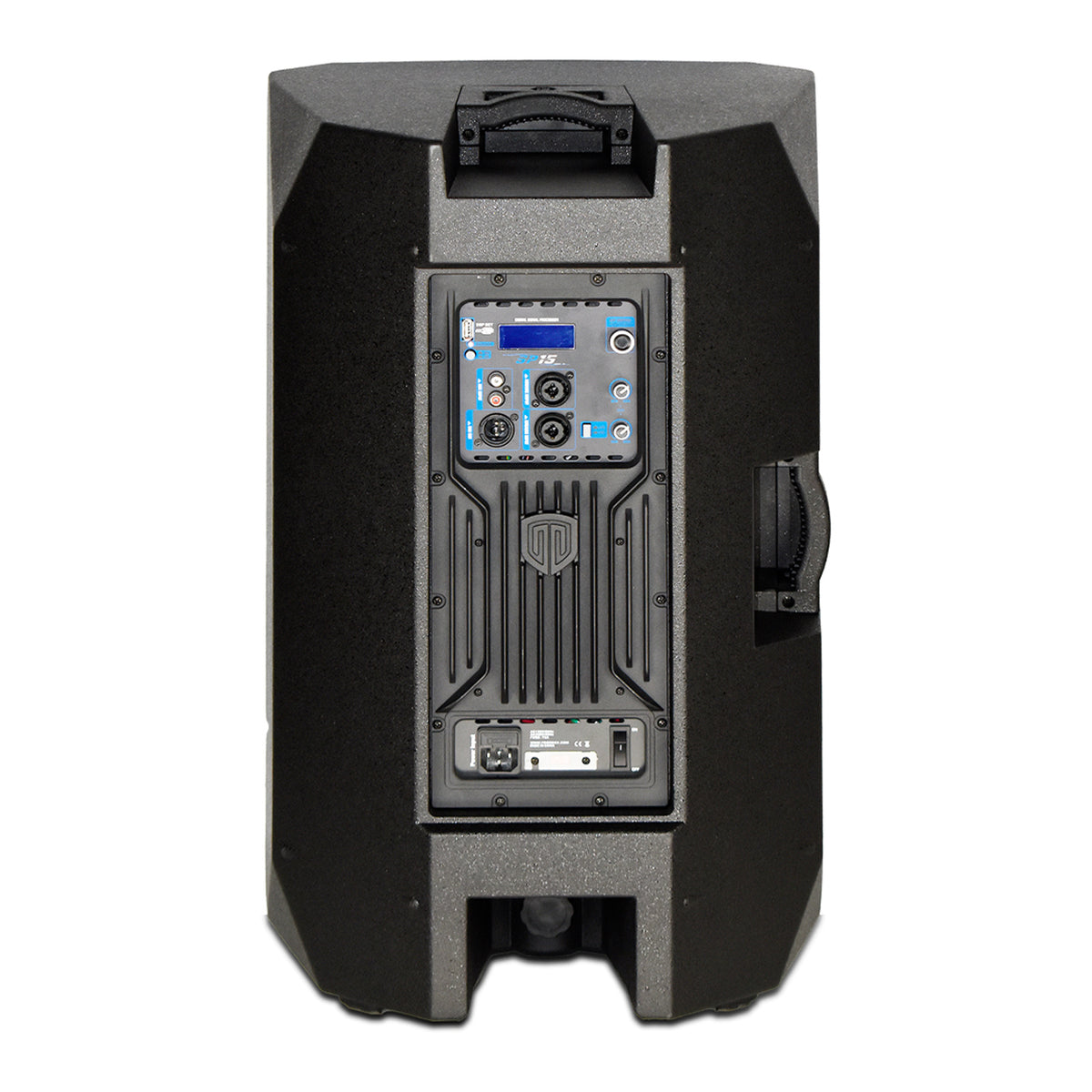 2500W P.M.P.O High-Power 15-Inch Monitor Speaker with DSP - Perfect for Professional DJs, Weddings, Churches, and High-Fidelity Sound