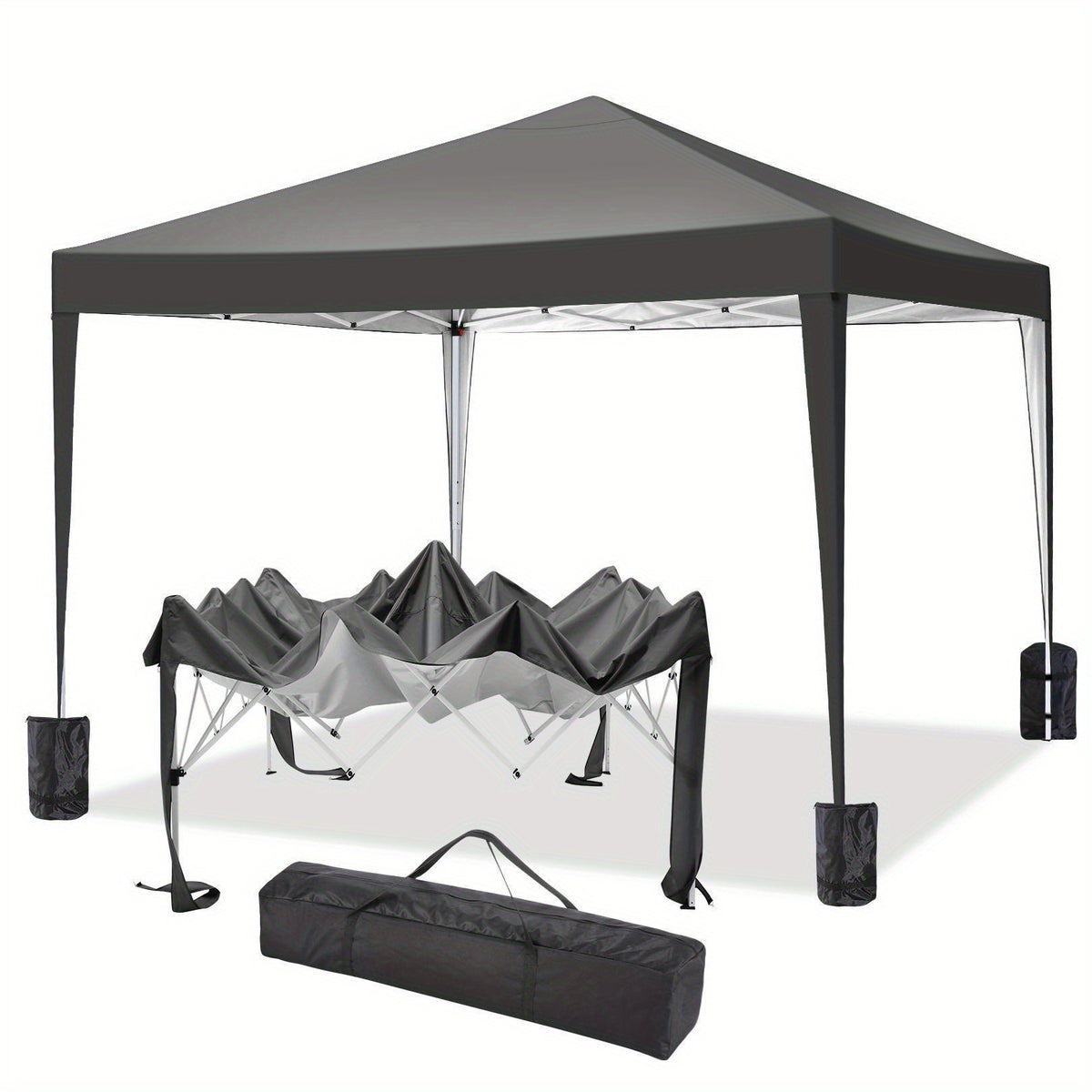 SANOPY 10x10ft Quick-setup Pop-up Tent | Fully Waterproof, Sunshade and UV Protection, Time-Saving and Portable, Perfect for Beach Enjoyment